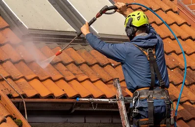 Démoussage et hydrofuge de toiture à Bergues